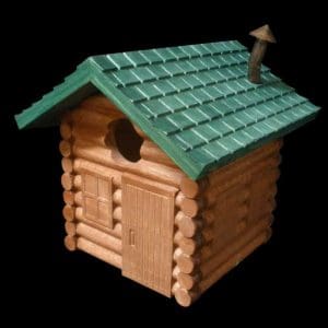 Log Cabin Birdhouse